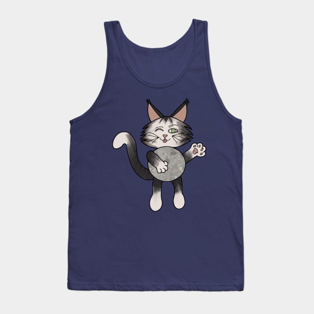 Mane coon Tank Top by Blackmoonrose13